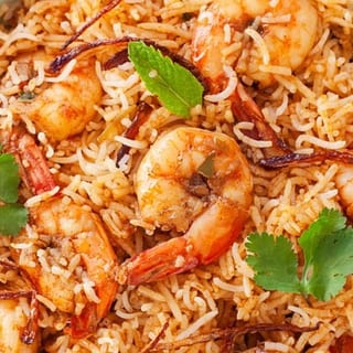 Shrimp Biryani