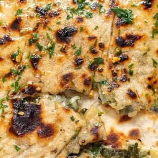 Spinach Naan