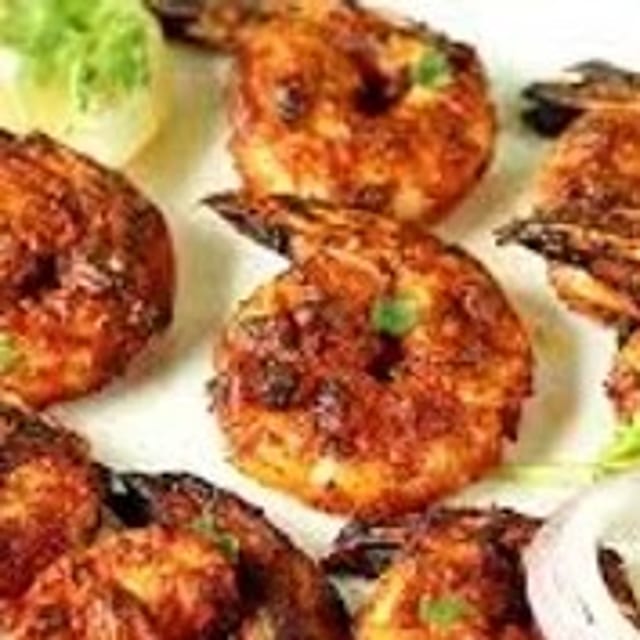 Shrimp Tandoori.