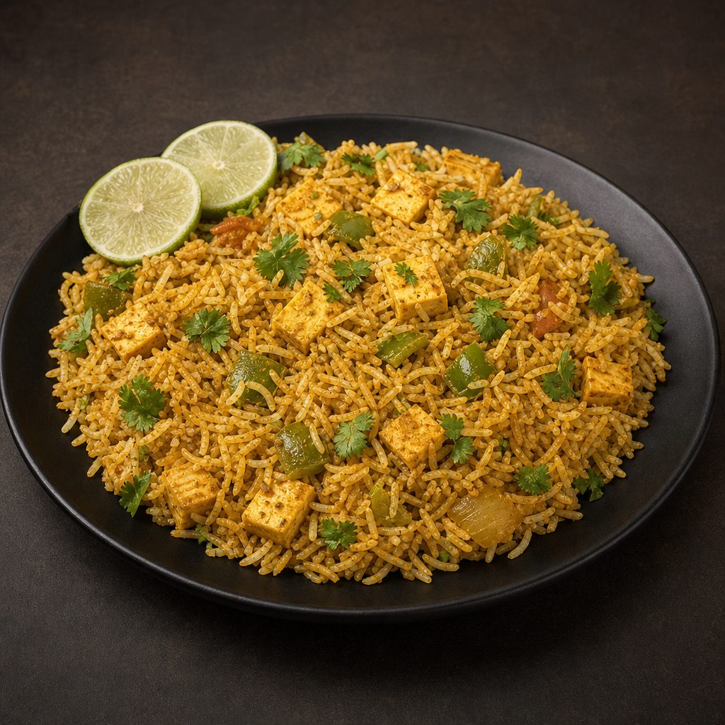 Paneer Biryani.