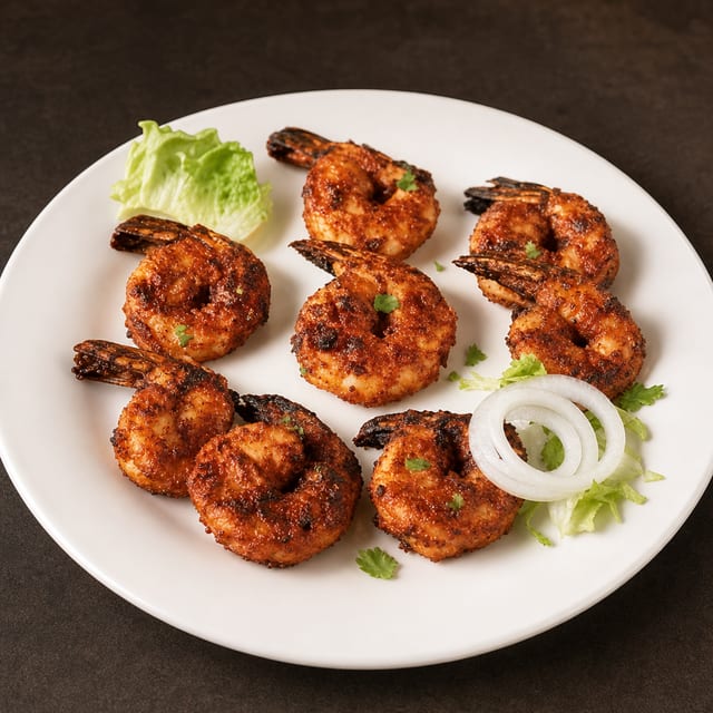 Shrimp Tandoori.