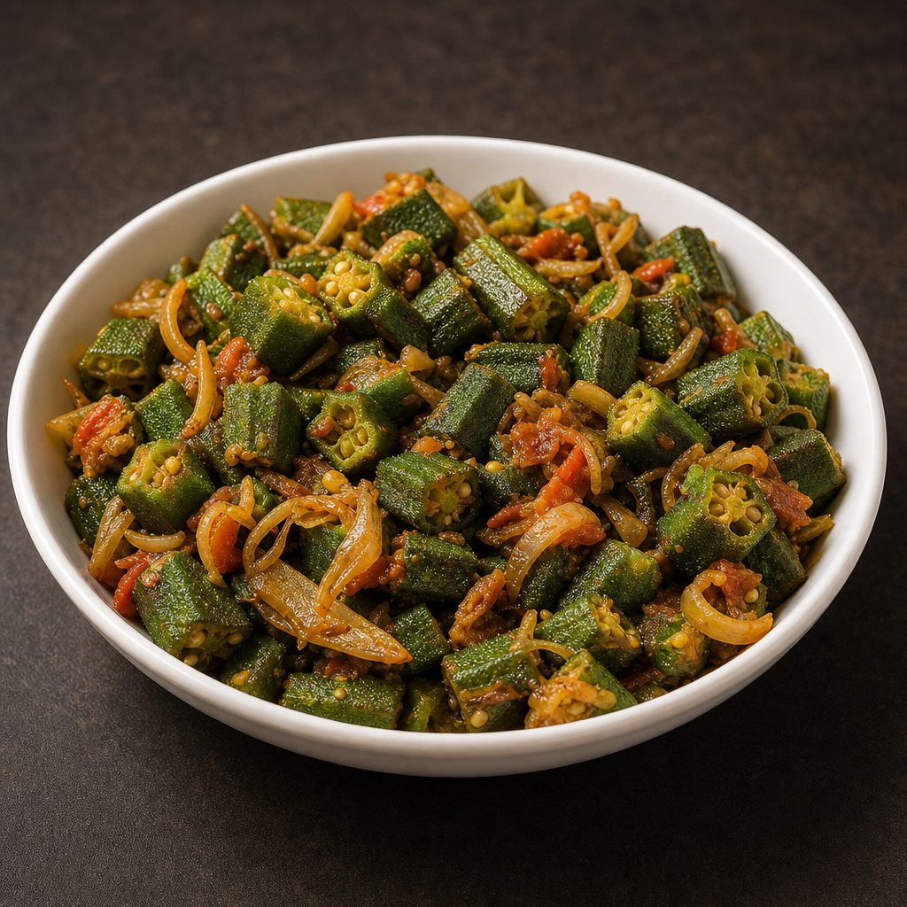 Okra Masala/Bhindi.