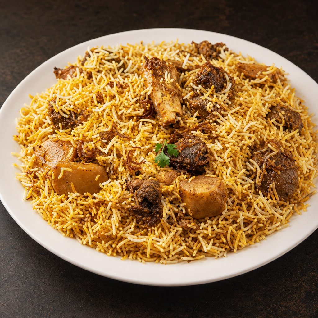 Lamb Biryani.