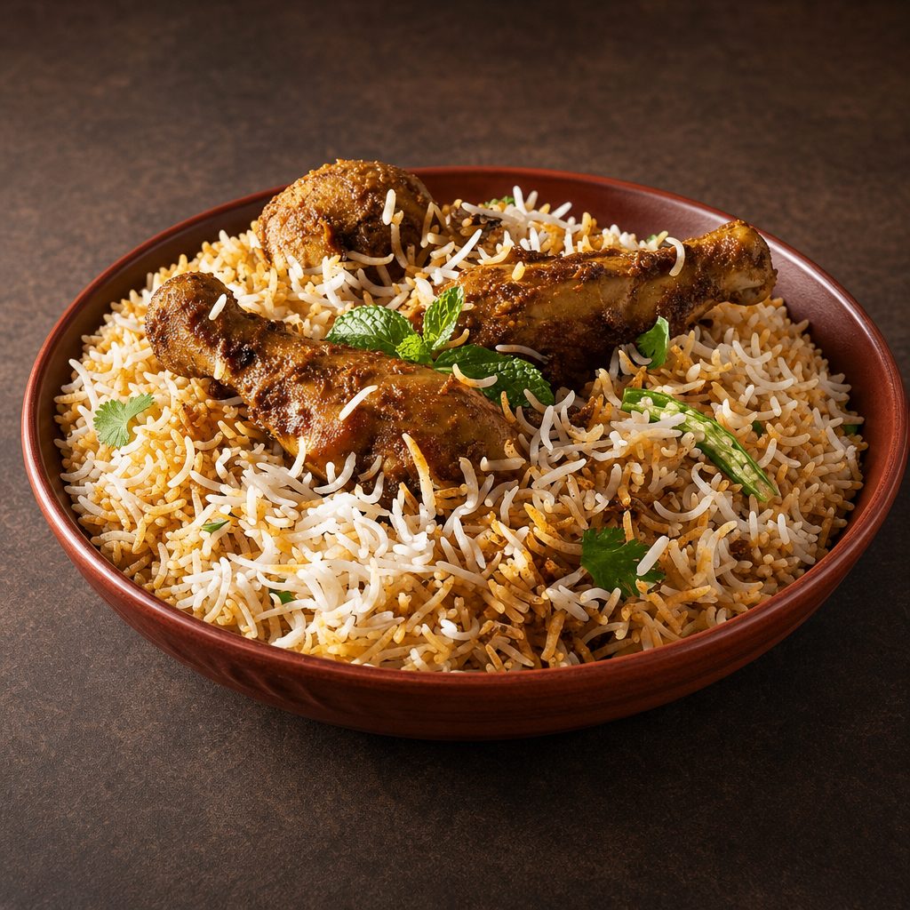 Chicken Biryani.