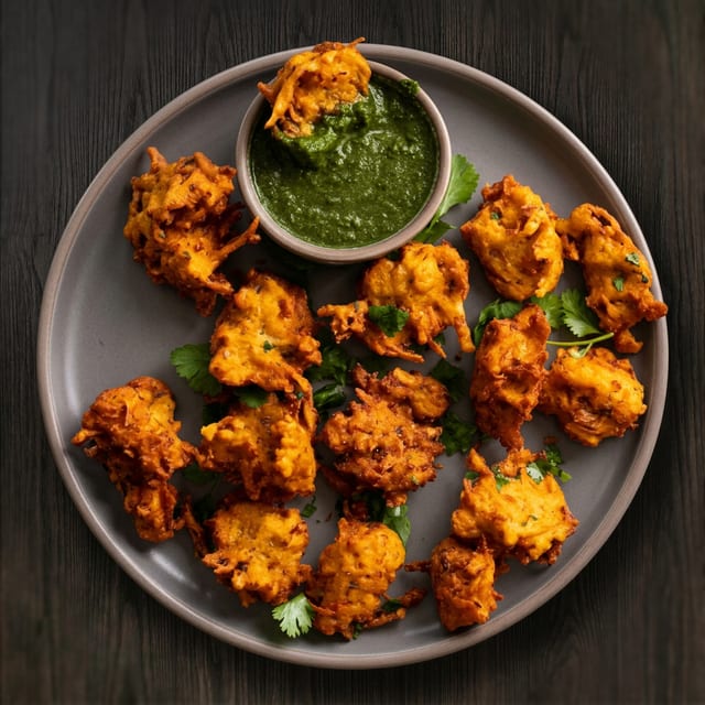Onion Bhaji.