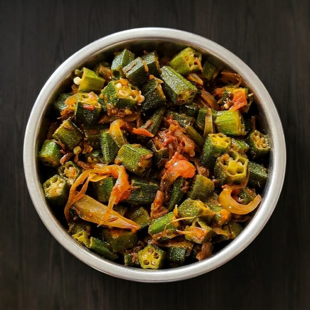Okra Masala/Bhindi.