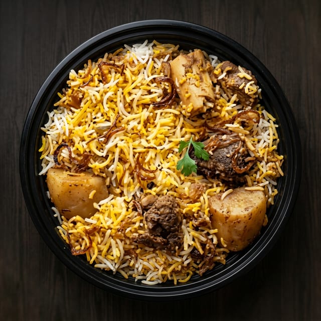 Lamb Biryani.